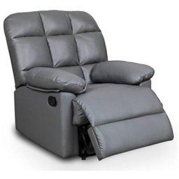 Fauteuil relax gris jimmy - gris