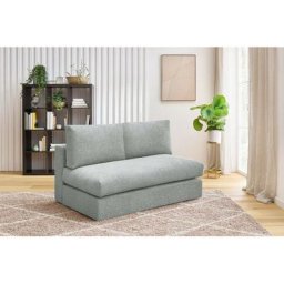 Canapé modulable BOBOCHIC - Chauffeuse 2 places pour canapé modulable ultra moelleux PARIS tissu