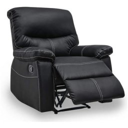 Fauteuil relax noir joey - noir