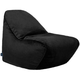 Loft 25 Grand Pouf en velours doux de haute qualitè pour adulte, pouf pour salle de séjour