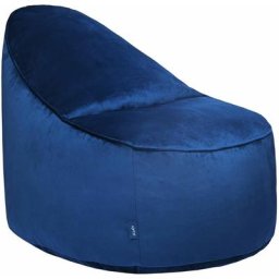 Loft 25 - Grand Pouf en velours doux pour adulte, pouf pour salle de séjour intérieure, pouf