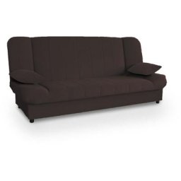 Canapé clic-clac convertible marron koti - marron