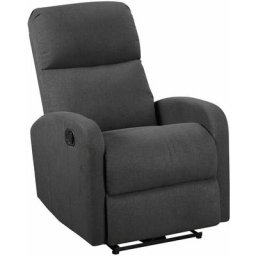 Fauteuil inclinable max gris anthracite - anthracite