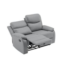 Canapé relax gris foncé 2 places jacob - gris foncé