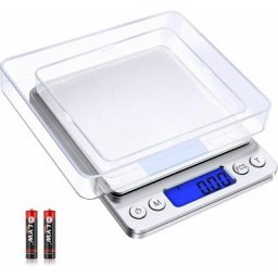 Balance de Précision 500g/0.01g, Balance de Cuisine/Balance de Poche/Balances de Bijoux, Haute