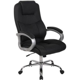 CLP - Fauteuil de bureau big apoll similicuir noir
