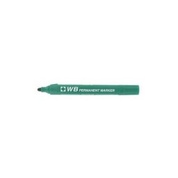 Marqueur permanent pointe conique vert - Lot de 10 - Maxiburo - Vert