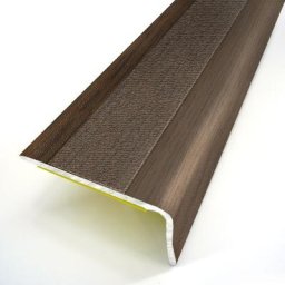Nez De Marche Dinac Décoratif Wengé Adhésif 36mmx24mm/95cm - Wengé