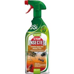 BSI - Insecticide 'Stop Insectes'. Volants et rampants. Spray 800 ml. . 14194