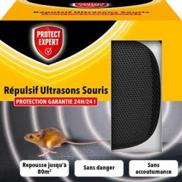 Protect Expert - ultrasou Ultrason Souris Répulsif à Ondes Pour Souris Sans Accoutumance Repousse