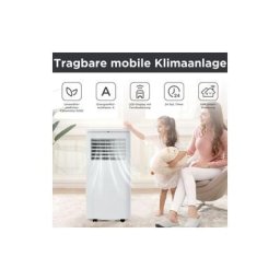 Climatiseur mobile silencieux 3 en 1 7000 btu, climatiseur portable, déshumidificateur, avec