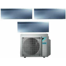 Daikin - climatiseur split inverter bluevolution trial série emura silver iii 9+12+18 avec 3mxm68n