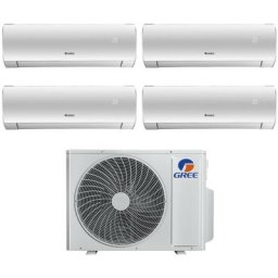 Quadri split inverter climatiseur série fairy 9+9+9 avec gwhd(28)nk6oo r-32 wi-fi intégré