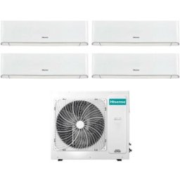 Offre climatiseur Hisense quadri split inverter energy series 9+9+12 avec 4AMW81U4RAA R-32 wi-fi