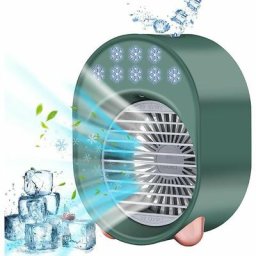 Climatiseur Portable,Refroidisseur d'air Portable Climatiseur Mobile USB,Air Humidificateur