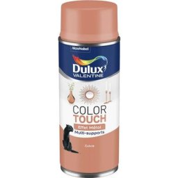 Lot de 2 - Peinture aérosol Color Touch Multi-Supports - Effet Metallisé Cuivre 400 ml - Dulux