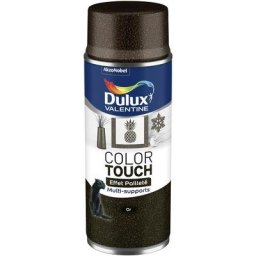 Lot de 2 - Peinture aérosol Color Touch Multi-Supports - Effet Pailleté Or 400 ml Dulux Valentine