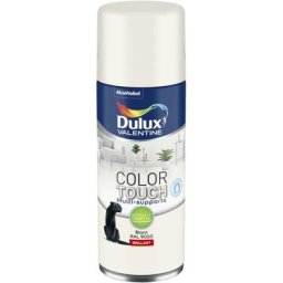 Multi Pack 3 - Peinture aérosol Color Touch Multi-Supports - Brillant Blanc 400 ml Dulux Valentine