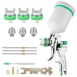 Professionnel Pistolet à Peinture Haute Pression Kit Pistolet à Pulvérisation d'Air Pistolet a