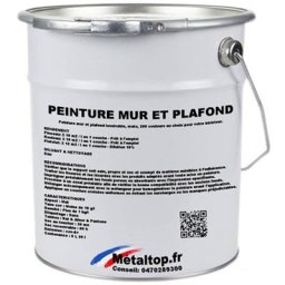 Metaltop - Peinture Mur Et Plafond - Pot 20 l - 1005 - Jaune miel 1005 - Jaune miel