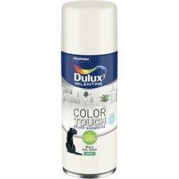 Multi Pack 3 - Peinture aérosol Color Touch Multi-Supports - Satin Blanc 400 ml Dulux Valentine