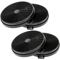 Vhbw - 4x Filtres à charbon actif compatible avec Neff D69 B20 W0, D8012 N0GB, D8012N0, D8602 J0,