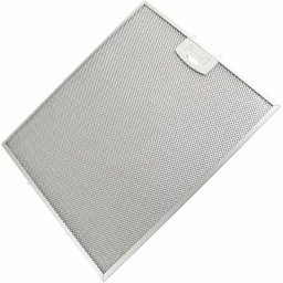 Filtre antigraisse métal 352x284 mm (49016227) Hotte proline, elcolux, samsung, bluesky, rosieres,