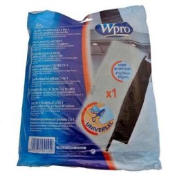 Wpro - Filtre mousse anti-graisses et odeurs FCH009 d'origine (484000008524, UCF016) Hotte