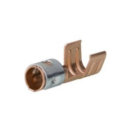Accessoire pour transfo d allumage Fiche de cable d allumage 6,3 mmfemelle embout droit,