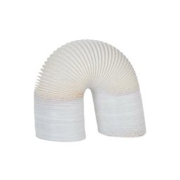 Tuyaux flexible en plastique pour hotte aspirante blanche Type 1086 dn 125 /Rouleau 6 m