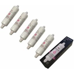 Lot de 5 Filtres à eau d'origine (ADQ73693901) Réfrigérateur, congélateur continental edison LG beko