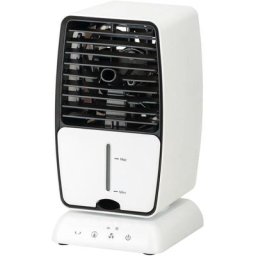 Ventilateur brumisateur de table avec 3 vitesses - Blanc