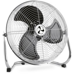 Ventilateur de sol CasaFan 305008 Speed 50-G CH noir mat/chrome / 1 310 tr/min / 7 860 m3/h /
