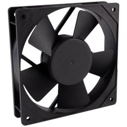 20100306 Ventilateur axial 12 v/dc 87.55 m³/h (l x l x h) 92 x 92 x 25 mm - noir - Wallair