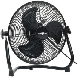 Hommoo - Ventilateur de table Noir 100W 3 vitesses D55cm