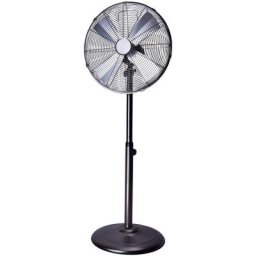 Ventilateur sur pied Voltman borea 50W 3 vitesses D40cm Noir
