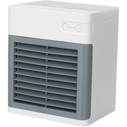 Augienb - Ventilateur brumisateur Ventilateur de table G71369 5W 3 vitesses H15cm D11cm Blanc