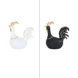 Poule Golden 18 cm (1 modèle aléatoire) - Multicolore - Table Passion