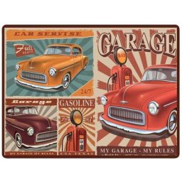 Set Table 40x30cm Car Service - KISIKOL