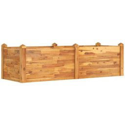 Lit surélevé de jardin 160x60x44 cm bois massif d'acacia Vidaxl n/a