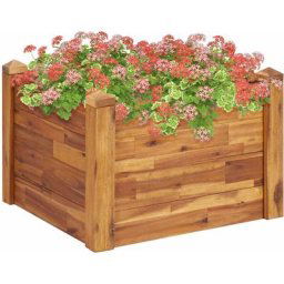 Lit surélevé de jardin 60x60x44 cm Bois massif d'acacia Vidaxl n/a