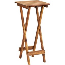 Support pour plantes 30x30x67 cm Bois d'acacia solide Vidaxl n/a