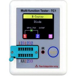 Testeur de transistor à écran couleur Testeur d'étalonnage de batterie de transistor