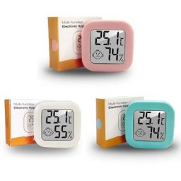 Thermomètre Hygromètre Intérieur, Digital Thermo HygromèTre Indicateur Précision D'ambiance