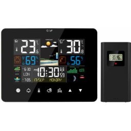 Station météo lever et coucher du soleil réveil multifonction thermomètre hygromètre fonctionnement