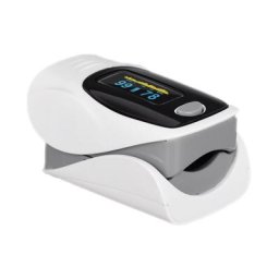 Oxymètre de Doigt Professionnel, Oxymètre de Pouls Saturomètre Portable avec Moniteur de Fréquence