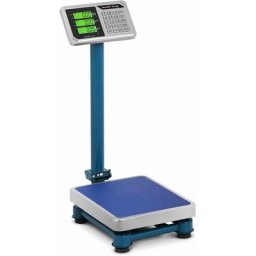 Steinberg - Balance Plateforme Mobile Pèse-Colis Professionnel Industriel lcd 100 kg ±20g - Marron