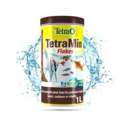 Alimentation Tetra Tetra min pour poissons exotiques Contenance 1 litre