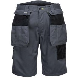 Bermuda PW3 Work couleur : Gris Zoom/Noir taille 36 Portwest