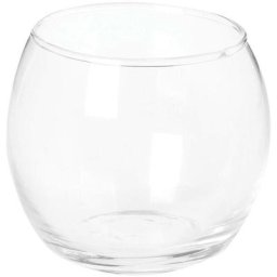 Atmosphera - Photophore rond verre H7 créateur d'intérieur - Transparent